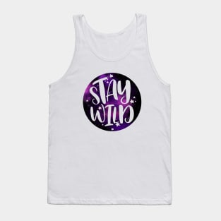 Stay Wild - Purple Galaxy Tank Top